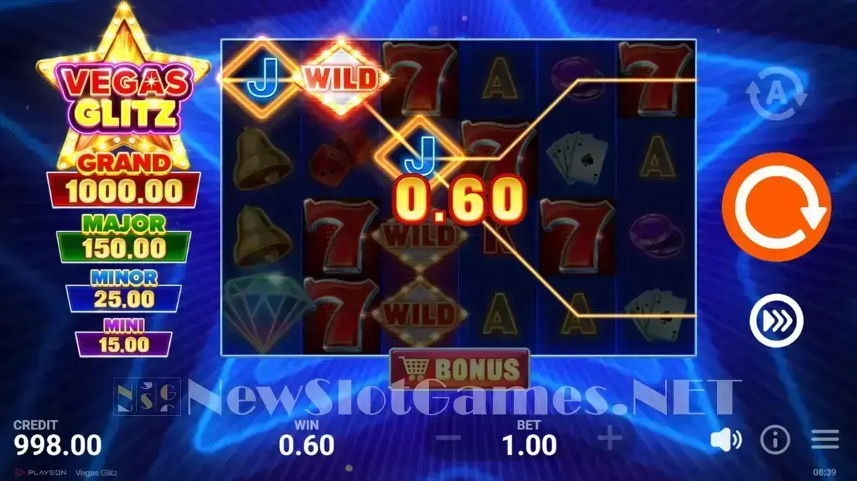 Vegas Glitz Screenshot 2